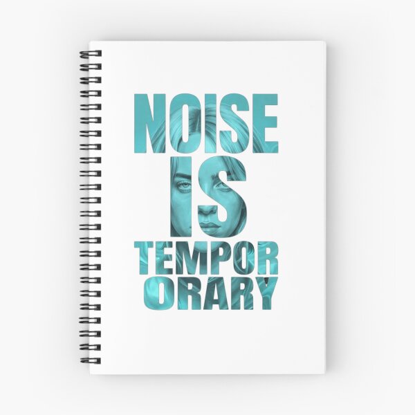 Item preview, NOISE IS TEMPORARY Amalgamation Typography  designed and sold by Imaginarium of Chaos falcon88 .