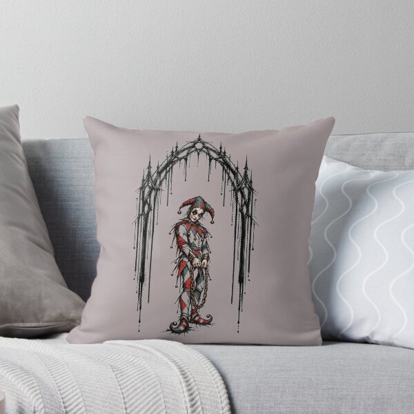 Item preview, Lonely Jester Beneath Gothic Gateway designed and sold by Qenlo.