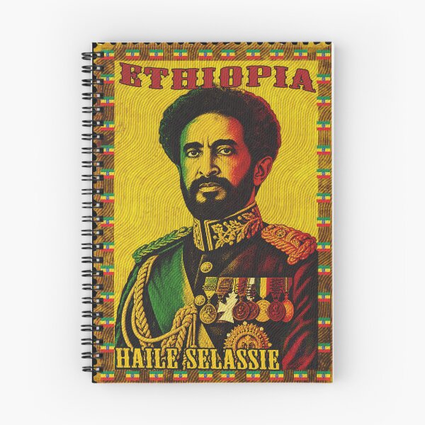 Item preview, Vintage Postage Stamp Haile Selassie Ethiopia Pan-African Art designed and sold by Youngkev-arts.