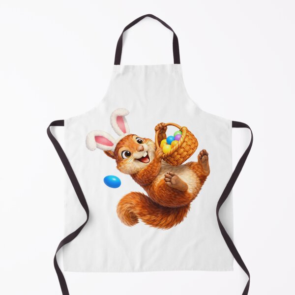 Item preview, Red Squirrel Easter Bunny designed and sold by Sillytoe.