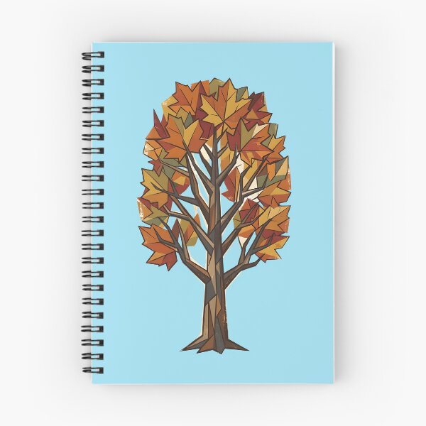 Item preview, Autumn maple tree - Just for nature & cubism lovers designed and sold by ParadoxParadox.