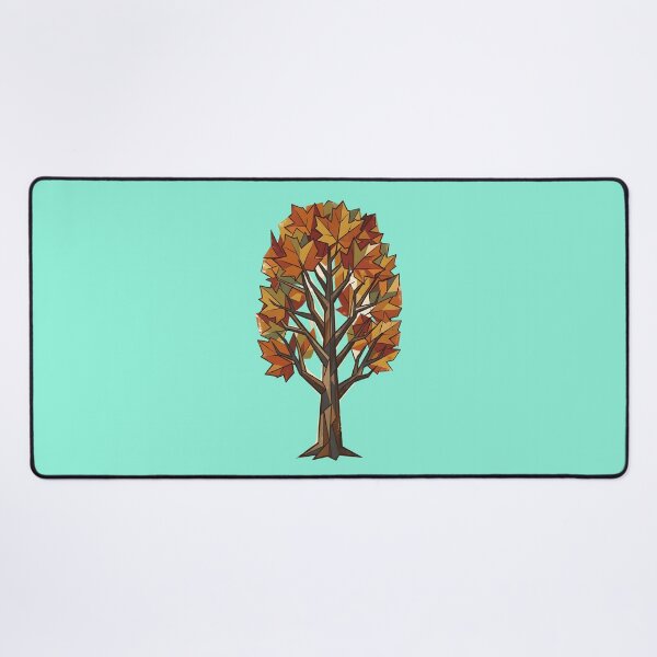 Item preview, Autumn maple tree - Just for nature & cubism lovers designed and sold by ParadoxParadox.