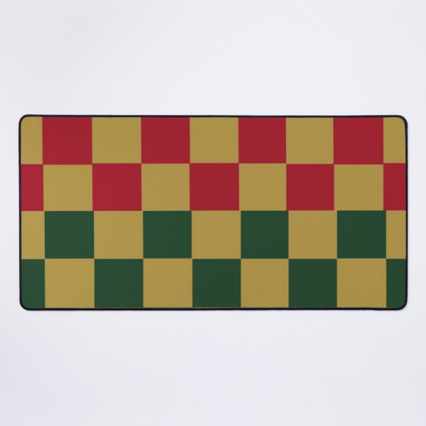 Item preview, Gold Green Red Checkerboard Pattern Christmas Holiday Digital Design designed and sold by Licorice Moon.