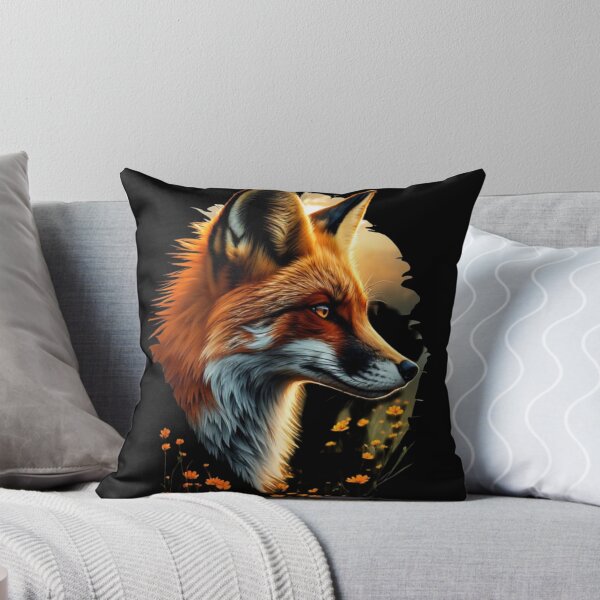 Item preview, The Fox and the Golden Meadow designed and sold by KinoDesign.