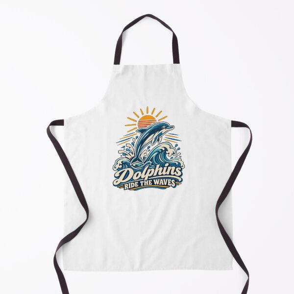 Item preview, Dolphins Ride the Waves T-Shirt | Vintage Retro Surf Design | Ocean Sunset Beach Tee designed and sold by ElegantPeople.