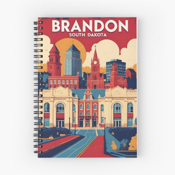 Item preview, Brandon South Dakota Vintage Travel Tourism designed and sold by TravelersGems.