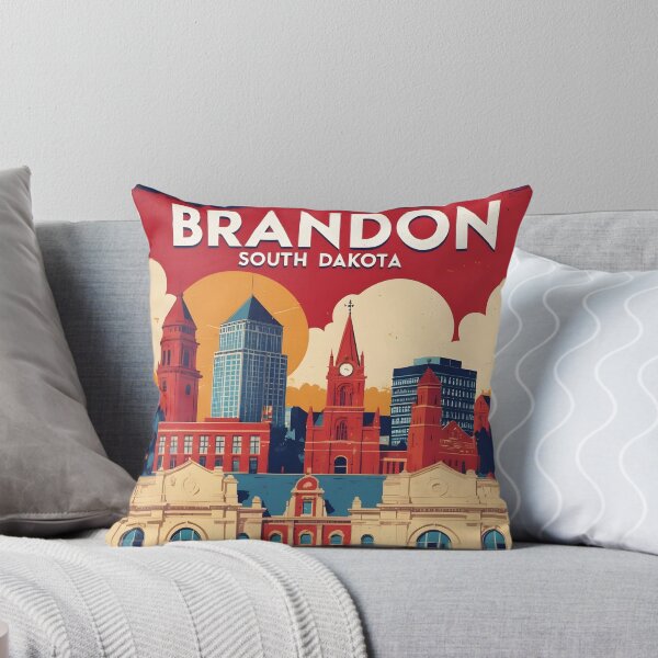 Item preview, Brandon South Dakota Vintage Travel Tourism designed and sold by TravelersGems.
