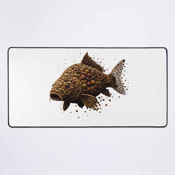 Item preview, Carp Made of Boilies | Carp Fishing Art designed and sold by Fishing iq.