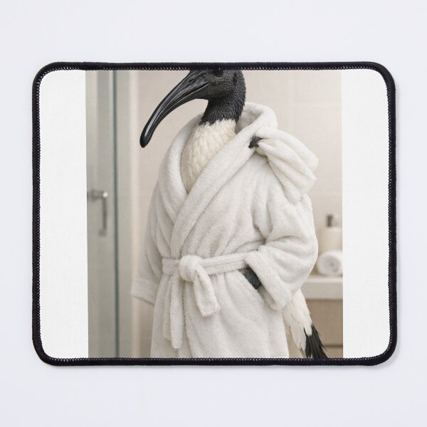 Item preview, Australian White Ibis Spa Bathrobe designed and sold by Sillytoe.