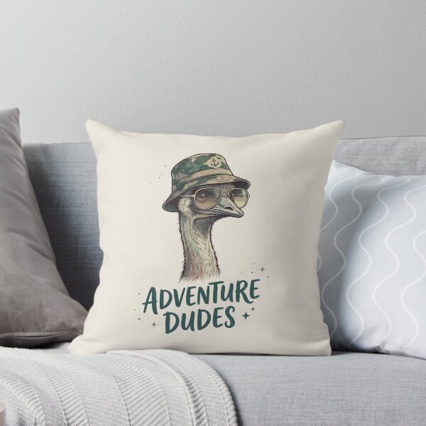Item preview, Adventure Dudes Ostrich Bucket Hat Sunglasses Art designed and sold by Amir Faysal.