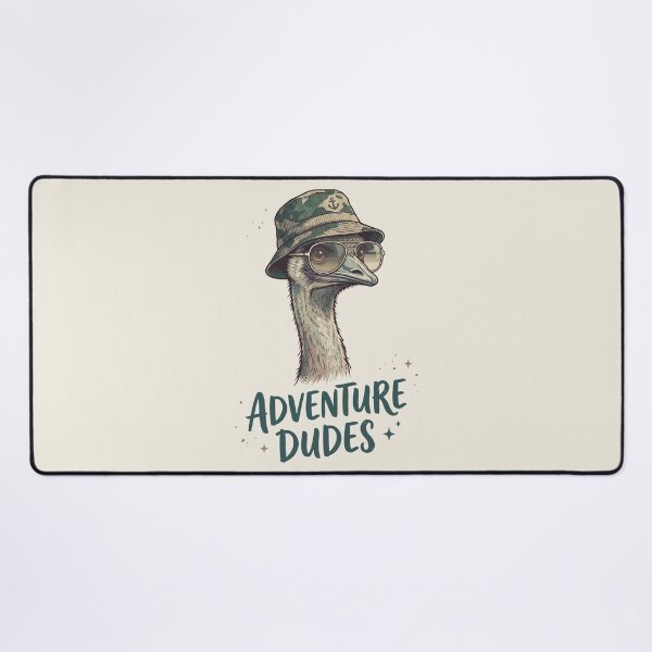 Item preview, Adventure Dudes Ostrich Bucket Hat Sunglasses Art designed and sold by Amir Faysal.
