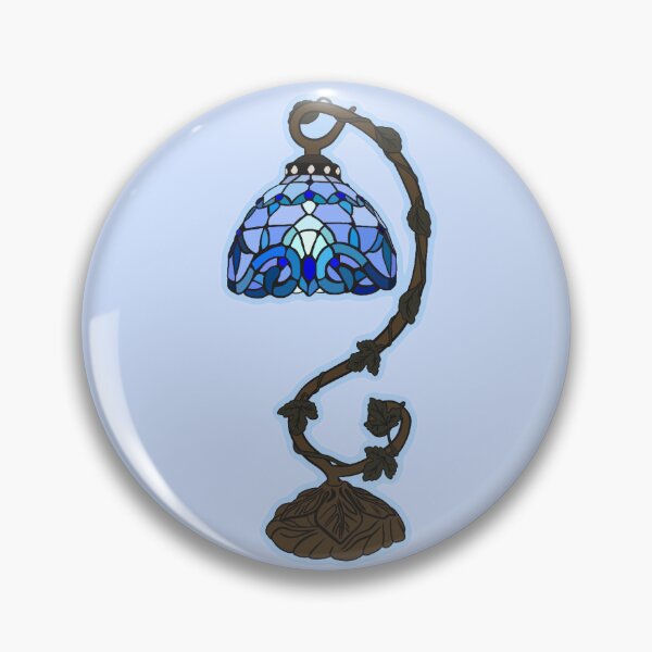 Item preview, Antique Stained Glass Lamp designed and sold by Christinaperk.