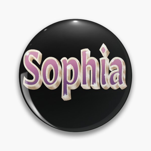 Item preview, Sophia Name in Pink and Purple with a Glam Style designed and sold by AloraDawnEve.