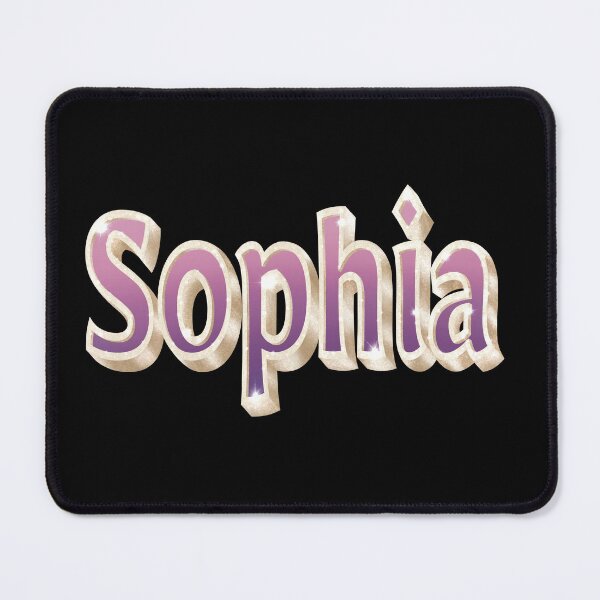Item preview, Sophia Name in Pink and Purple with a Glam Style designed and sold by AloraDawnEve.