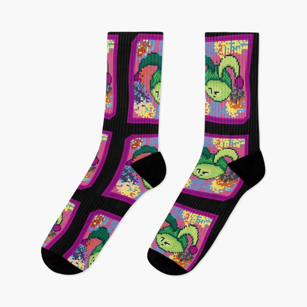 Item preview, Pixel Art Abstract Monster Retro Vaporwave designed and sold by RetroRlx.