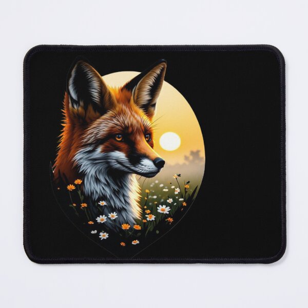 Item preview, The fox of the golden dawn designed and sold by KinoDesign.