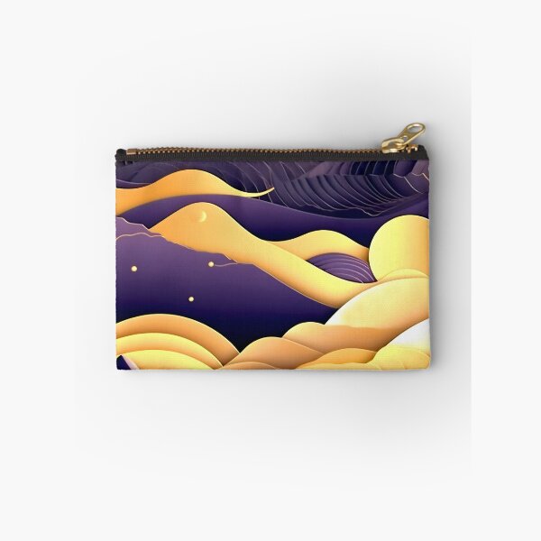 Item preview, Modern Decorative Purple Mountains And Golden Sun Abstract  designed and sold by DEC02.