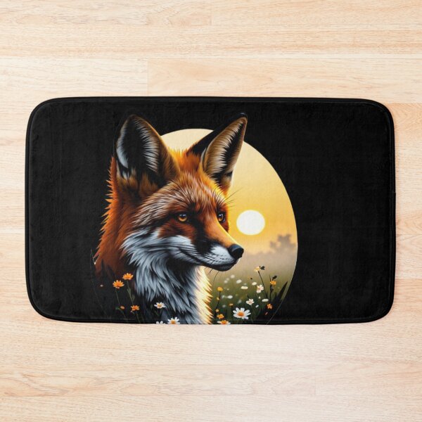Item preview, The fox of the golden dawn designed and sold by KinoDesign.