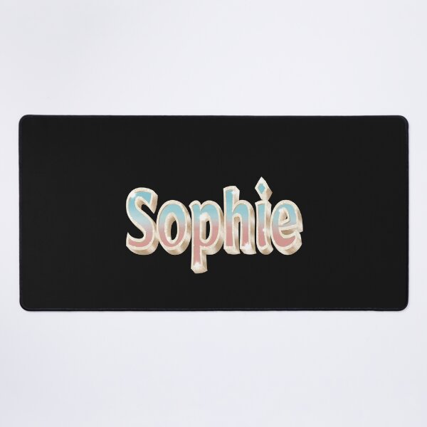 Item preview, Sophie Name in Blue and Coral with a Glam Style designed and sold by AloraDawnEve.