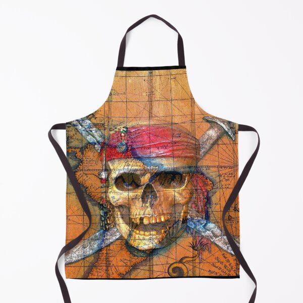 Item preview, Pirates Skull and Crossbones Map designed and sold by Dlt1981.