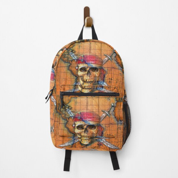 Item preview, Pirates Skull and Crossbones Map designed and sold by Dlt1981.