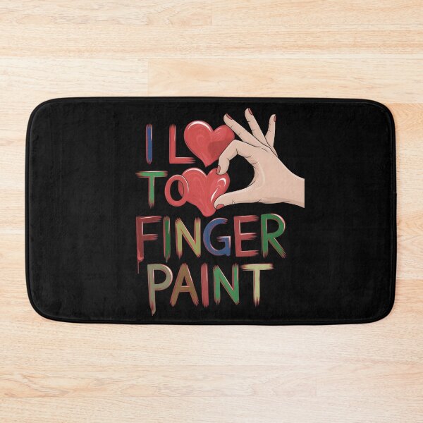 Item preview, I Love To Finger Paint Funny Creative Design designed and sold by SkymarArt.