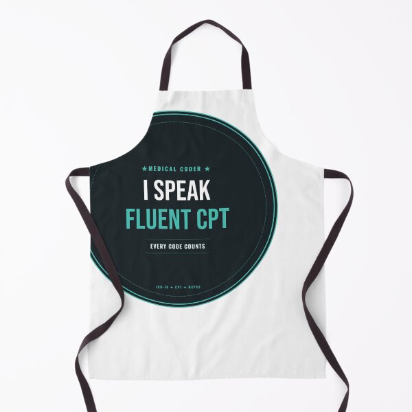 Item preview, I Speak Fluent CPT Medical Coder Seal designed and sold by SlowMadeShelf.