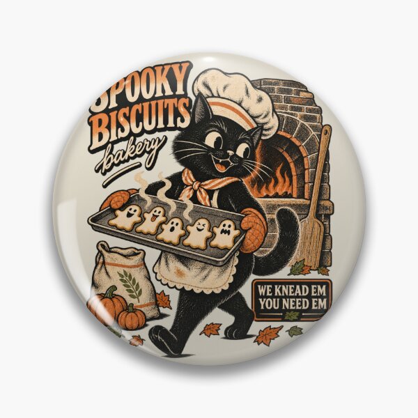 Item preview, Meowloween Bakery Black Cat Halloween designed and sold by AmiGraph.