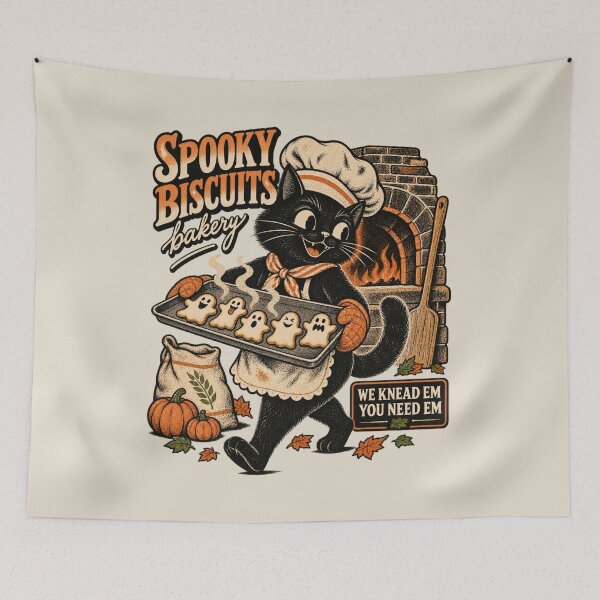 Item preview, Meowloween Bakery Black Cat Halloween designed and sold by AmiGraph.