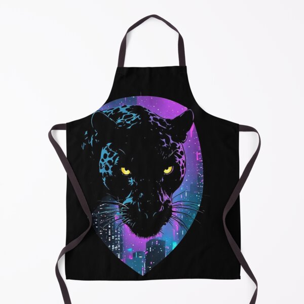 Item preview, The panther of the neon city designed and sold by KinoDesign.