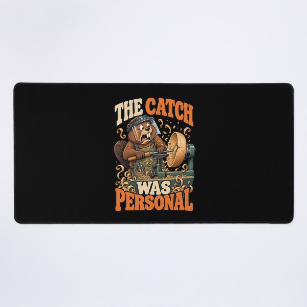 Item preview, The Catch Was Personal - Funny Woodturning Lathe Humor designed and sold by Ridaelb.