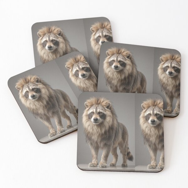Item preview, The Raccoon King — Realistic Animal Hybrid designed and sold by TreatLLC.