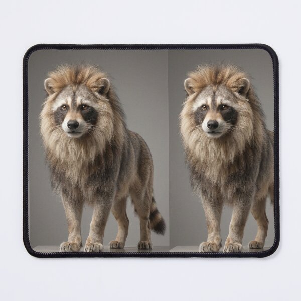 Item preview, The Raccoon King — Realistic Animal Hybrid designed and sold by TreatLLC.