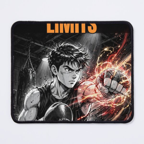 Item preview, Punch Your Limits: Anime Boxing Power-Up Art designed and sold by Tonioverse.