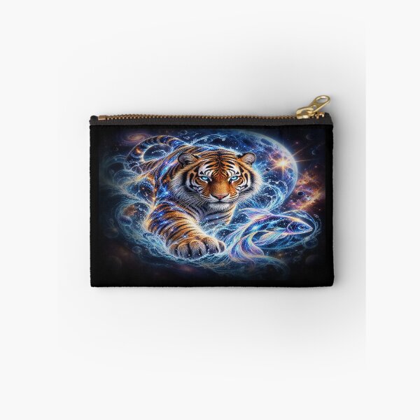Item preview, Cosmic Ocean Tiger – Mystical Wildlife Fantasy designed and sold by TroviTutto.