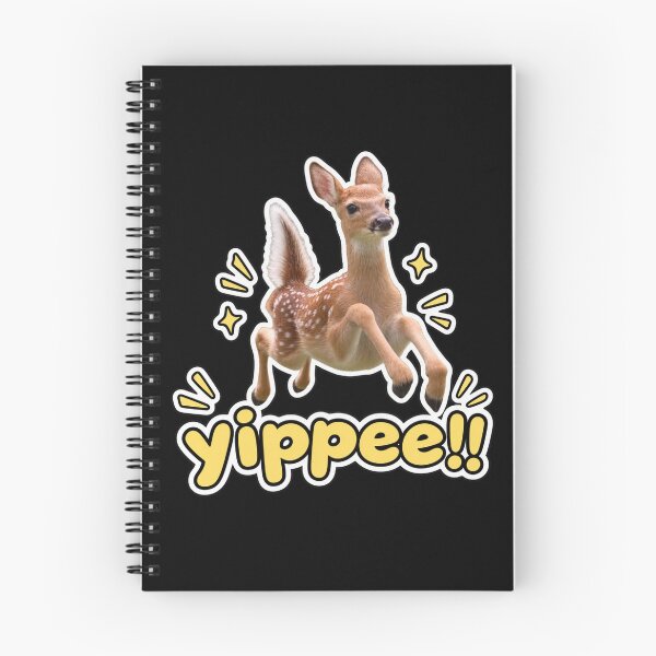 Item preview, Whimsical Deer - Yippeeee! designed and sold by MileAMinBrain.