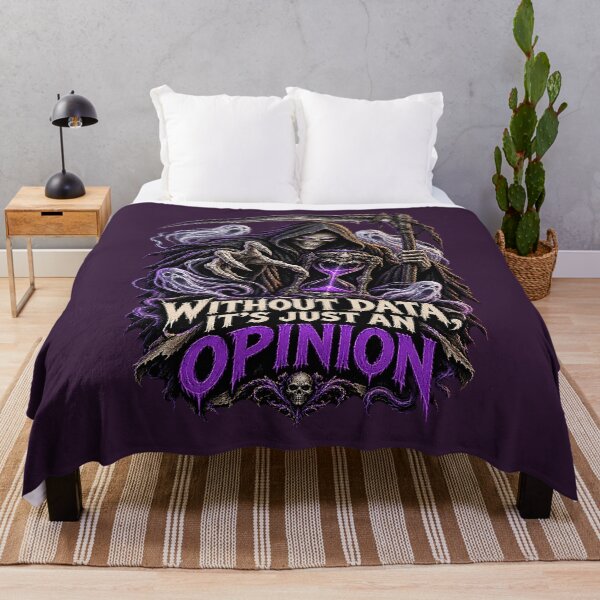 Item preview, Without Data It's Just an Opinion – Dark Humor. designed and sold by Endless7Art.