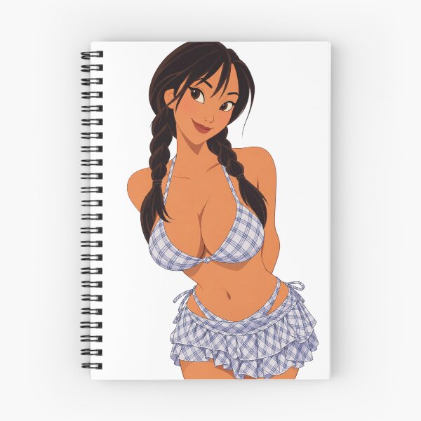 Item preview, Latin Girl Plaid Bikini Summer - Retro 90s Cartoon Style designed and sold by  Hollow Moon Studios..