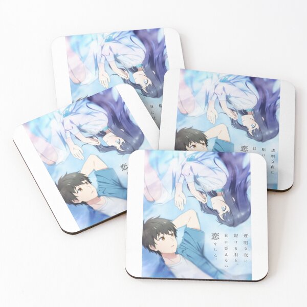 Item preview, Love Unseen Beneath the Clear Night Sky - Anime Graphic designed and sold by Jercole.