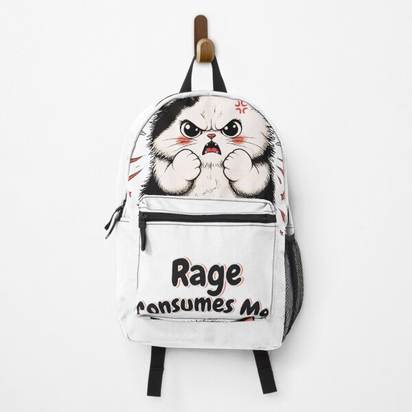 Item preview, Cute Cat Rage Consumes Me designed and sold by 21degrees-club.