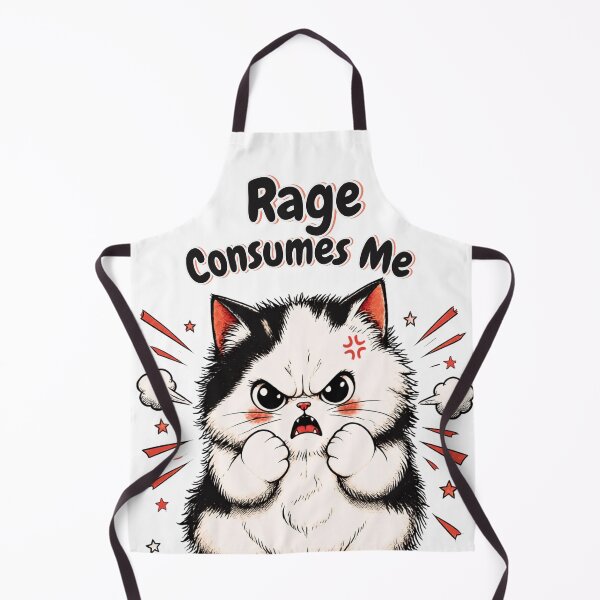 Item preview, Cute Cat Rage Consumes Me designed and sold by 21degrees-club.