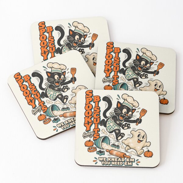 Item preview, Meowloween Bakery Black Cat Chef designed and sold by AmiGraph.