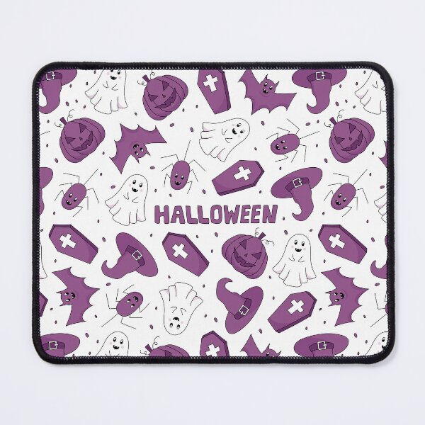 Item preview, Cute Halloween Purple Pattern designed and sold by A-U-Design.