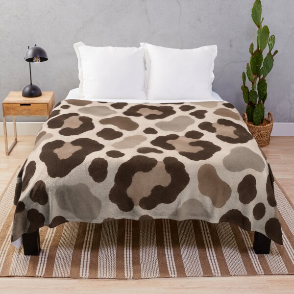 Item preview, Neutral Leopard Print – Chocolate, Taupe & Cream Animal Pattern designed and sold by HO•Designs.