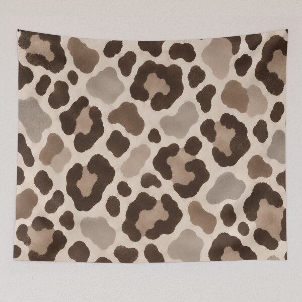 Item preview, Neutral Leopard Print – Chocolate, Taupe & Cream Animal Pattern designed and sold by HO•Designs.