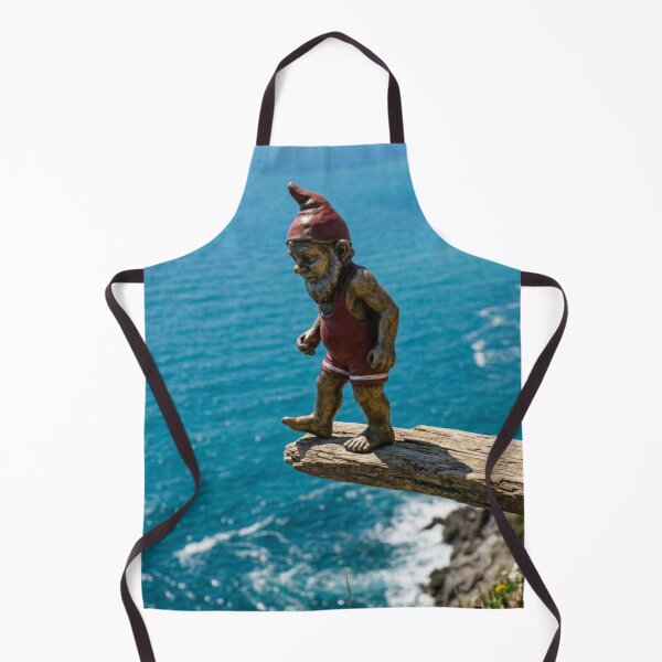 Item preview, Diving Gnome Art Print – Diving Gift, Poland Travel Decor designed and sold by Purrfecta.