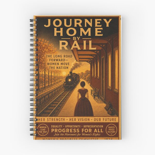 Item preview, Journey Home by Rail – Women Move the Nation designed and sold by kevnmel1964.