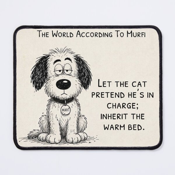 Item preview, Who's Really In Charge designed and sold by Murfi & Jinx By Theo Roman.