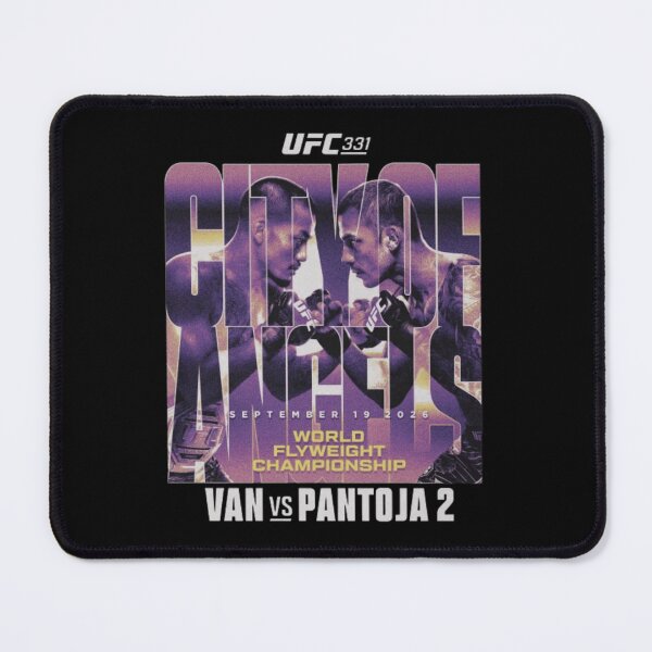 Item preview, Joshua Van Vs Alexandre Pantoja UFC 331 Match-Up designed and sold by JeyVel.