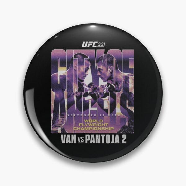 Item preview, Joshua Van Vs Alexandre Pantoja UFC 331 Match-Up designed and sold by JeyVel.